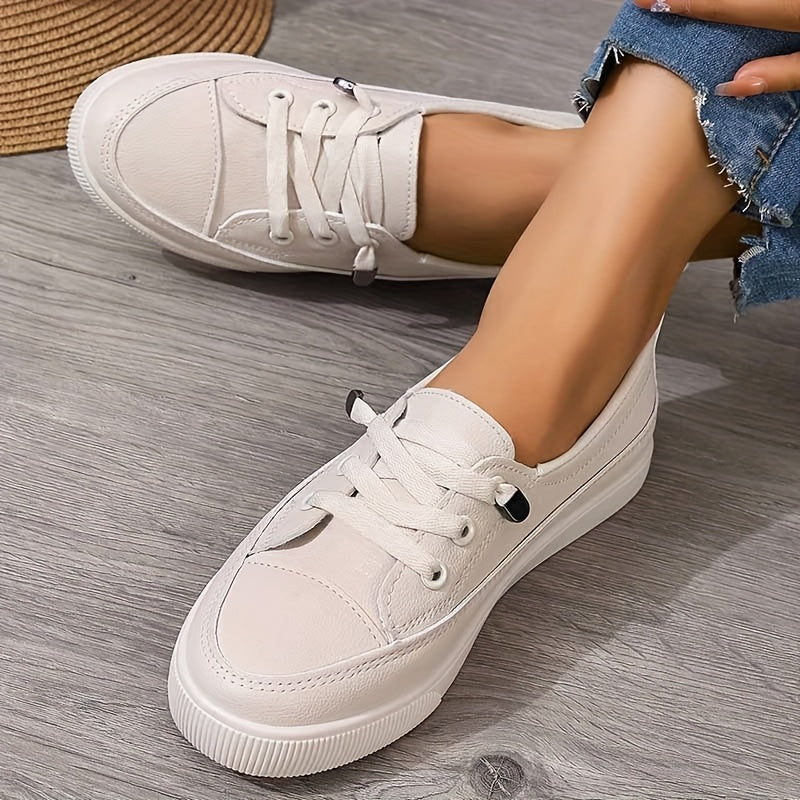 Elise™ – Women’s Lace-Up Orthopedic Flat Shoes