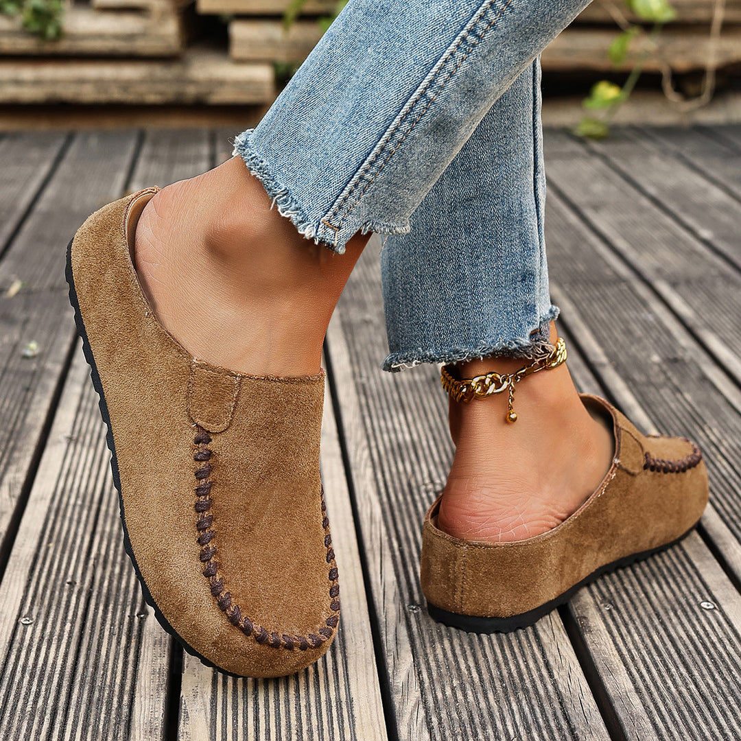 Retro-Inspired Orthopedic Slippers for Women