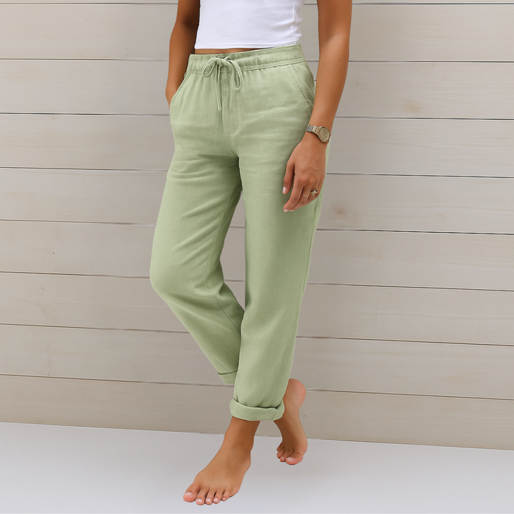 Alyse™ - Premium Linen Stretch Pants