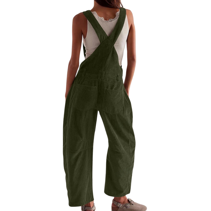 ETHEL™ – Chic Wide-Leg Barrel Jumpsuit