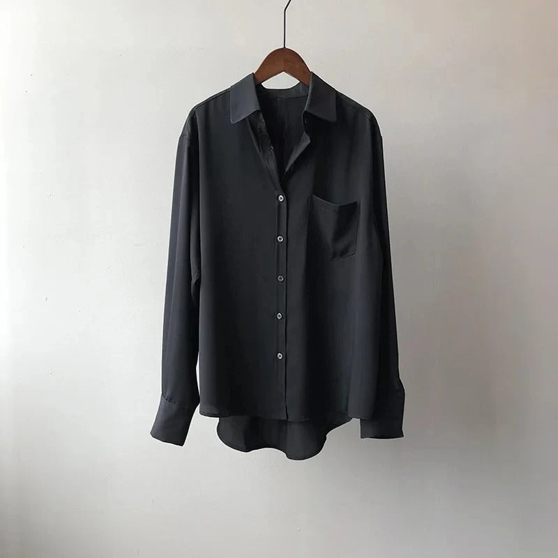 Ellie™ - Elegant Silk Blouse