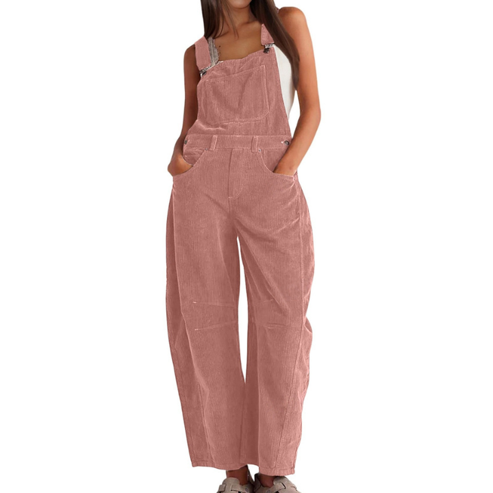 ETHEL™ – Chic Wide-Leg Barrel Jumpsuit