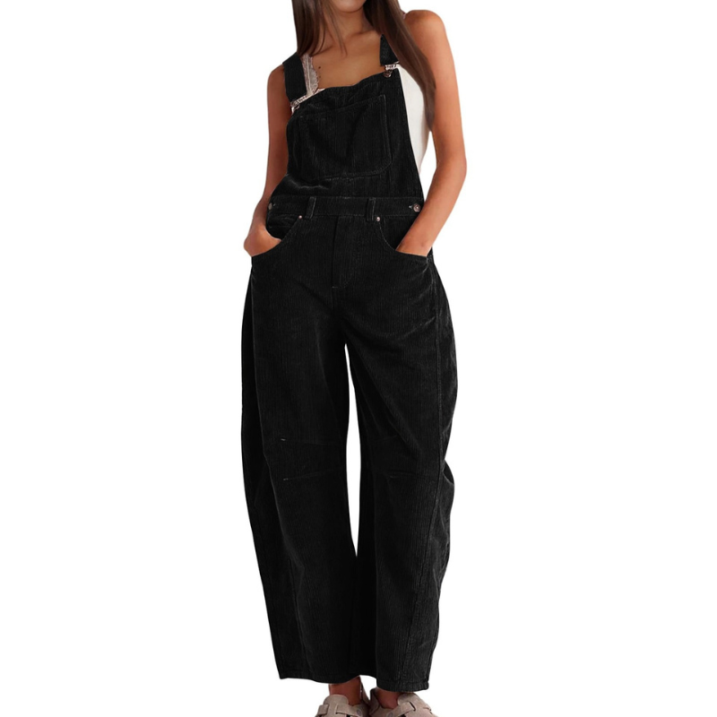 ETHEL™ – Chic Wide-Leg Barrel Jumpsuit