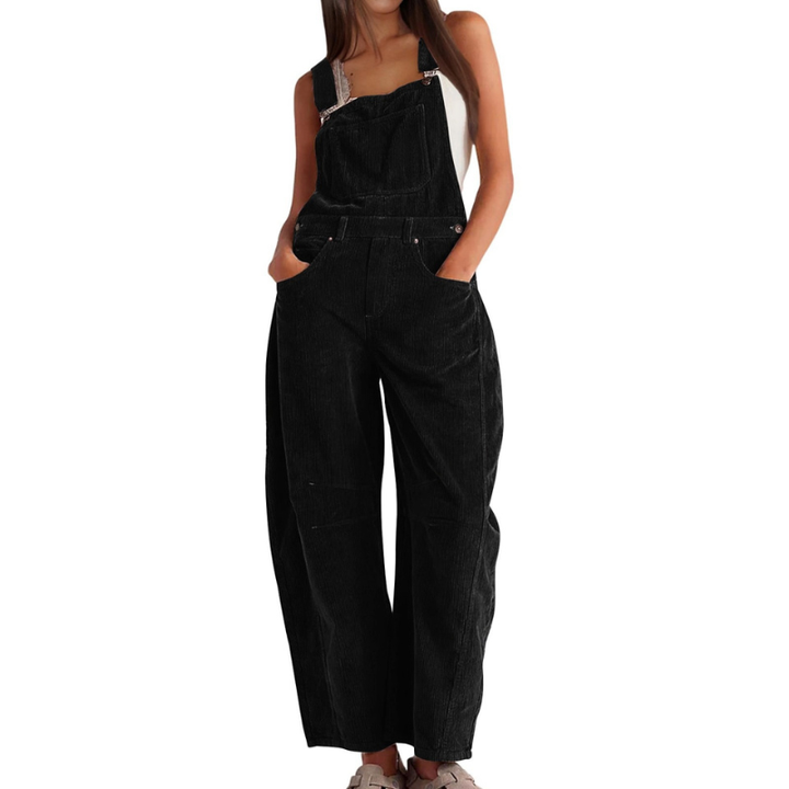 ETHEL™ – Chic Wide-Leg Barrel Jumpsuit