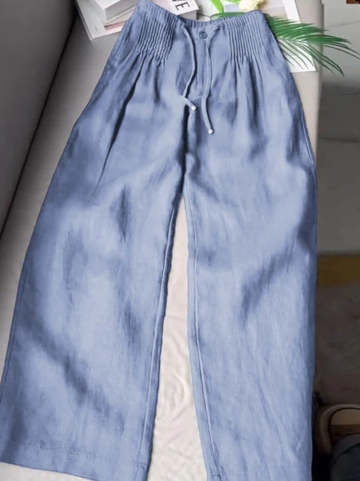 Camille™ - Elegant Wide-Leg Trousers