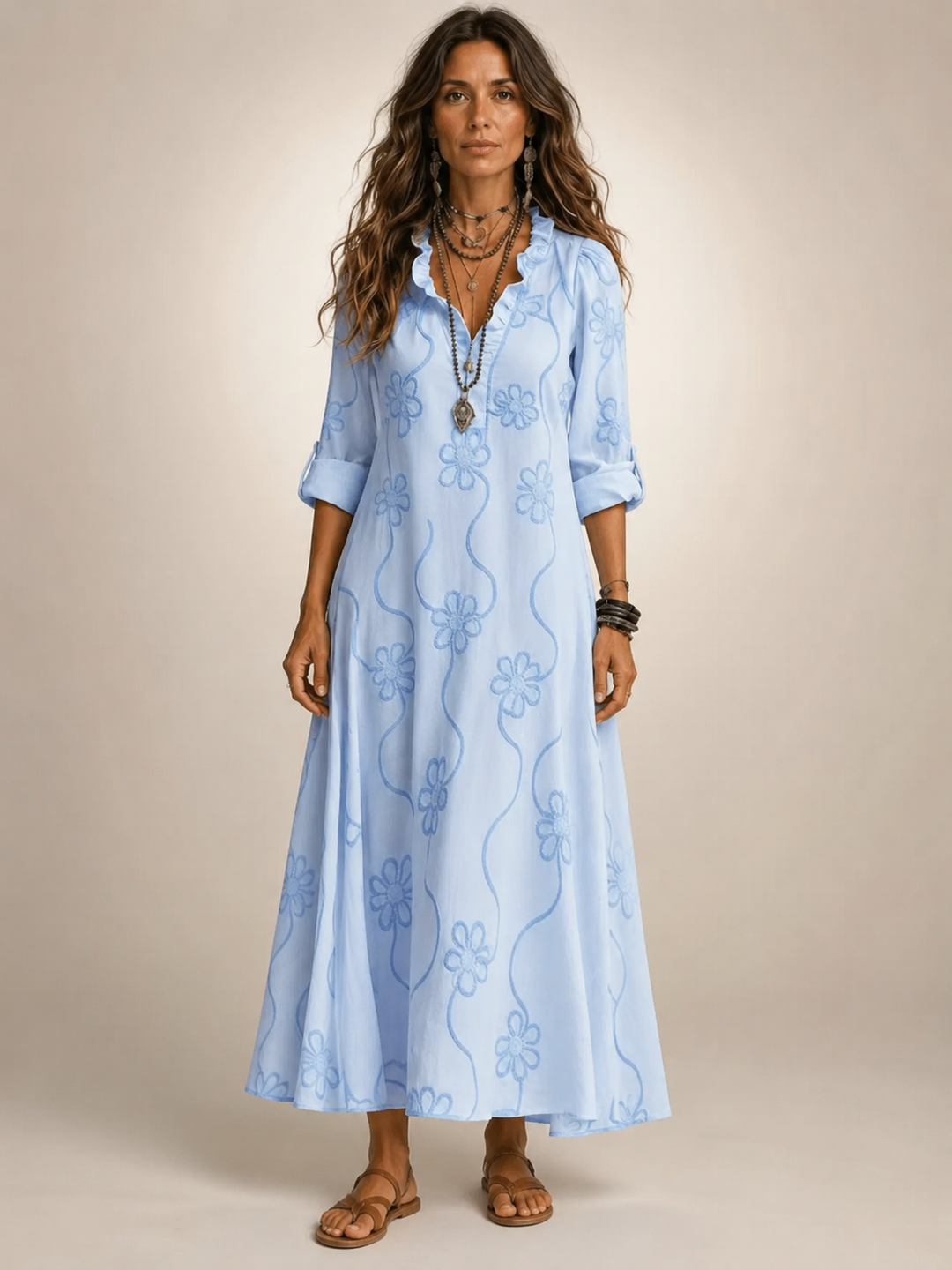 Merle | Tummy-Flattering Floral Summer Dress