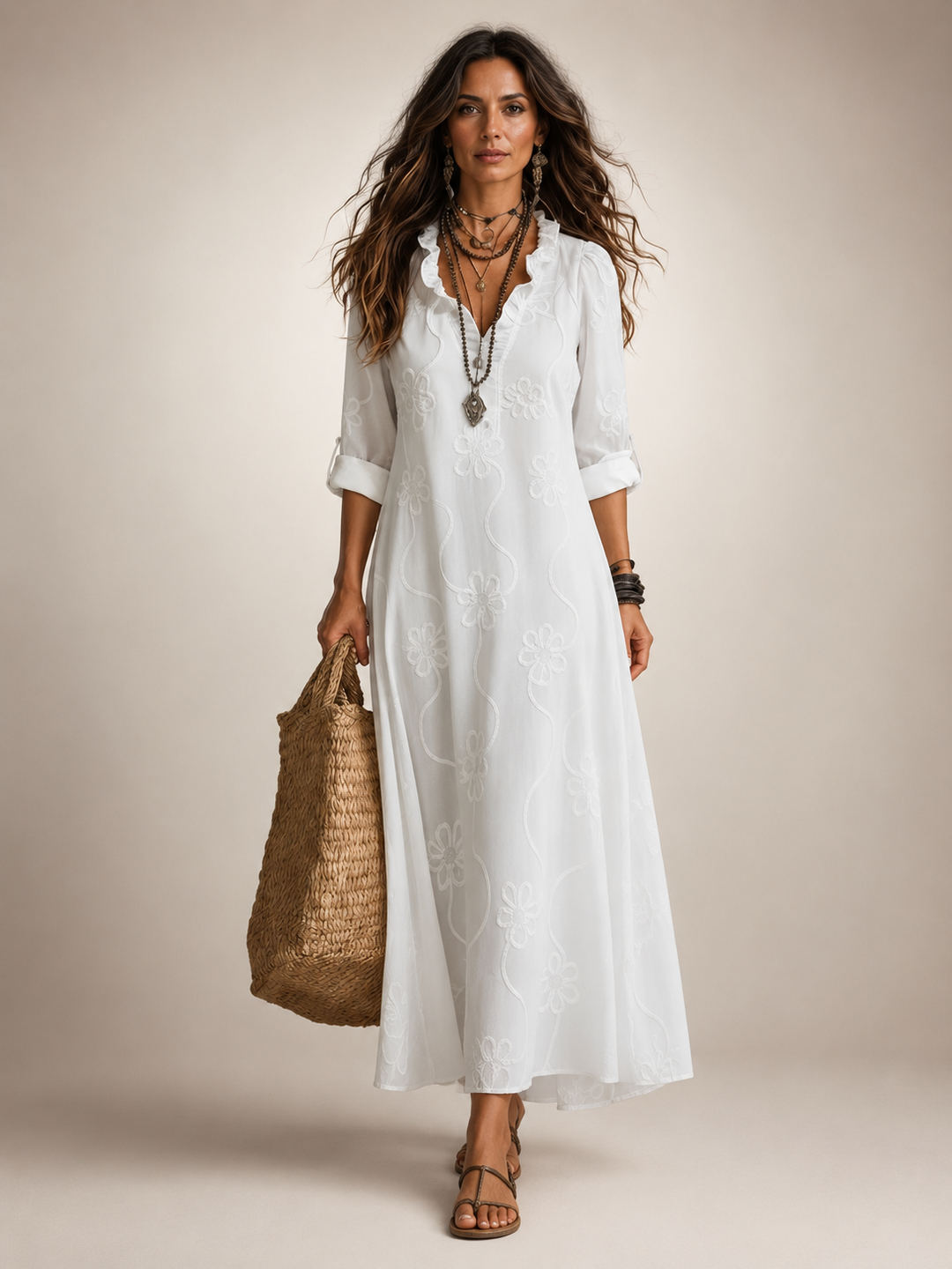 Merle | Tummy-Flattering Floral Summer Dress