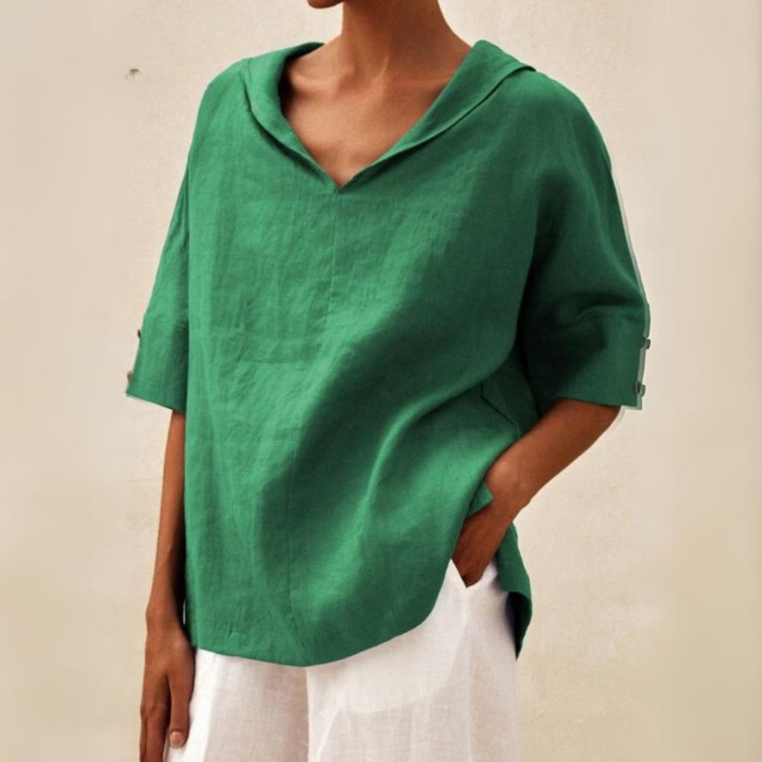 Zoe™ - Casual Loose-Fit Blouse