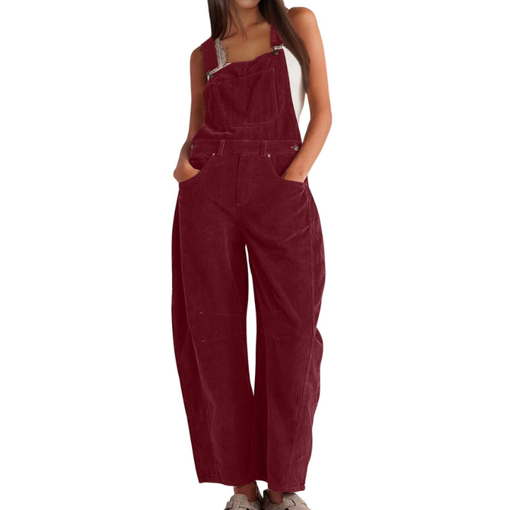 ETHEL™ – Chic Wide-Leg Barrel Jumpsuit