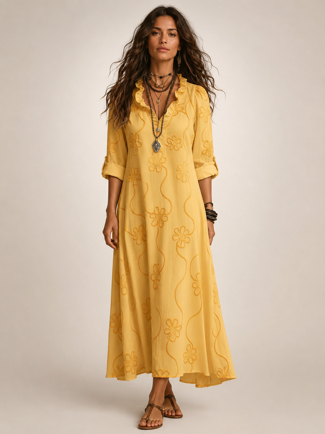 Merle | Tummy-Flattering Floral Summer Dress