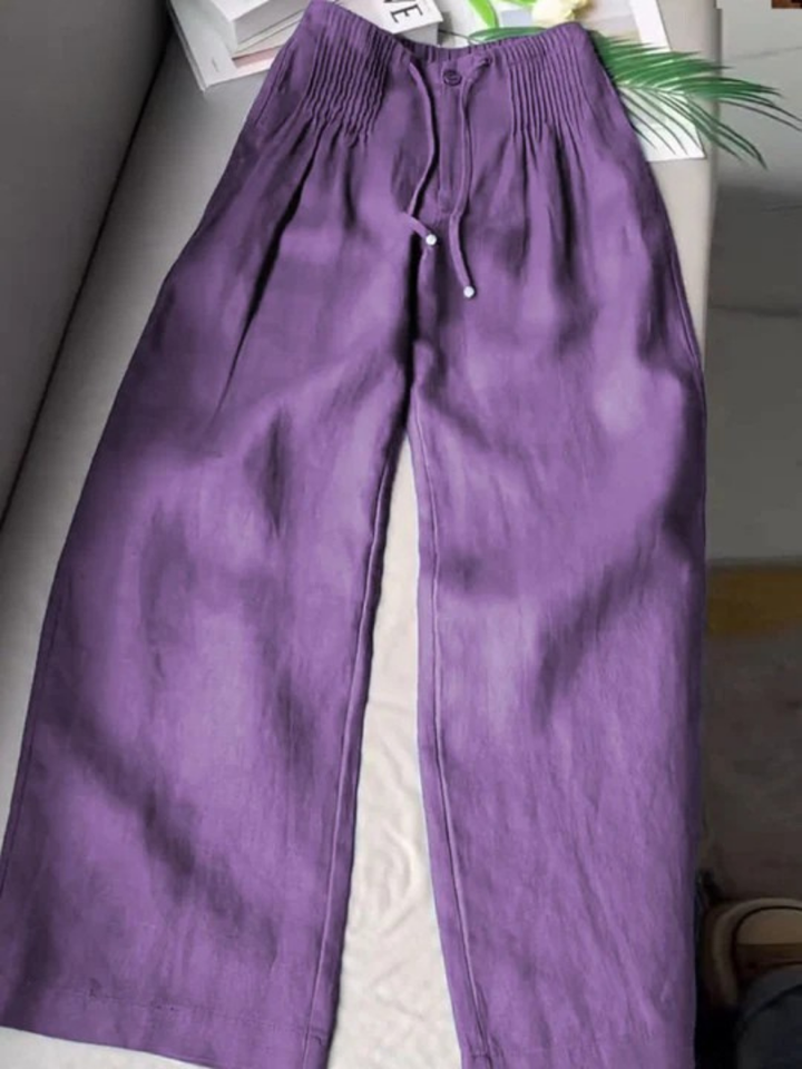 Camille™ - Elegant Wide-Leg Trousers