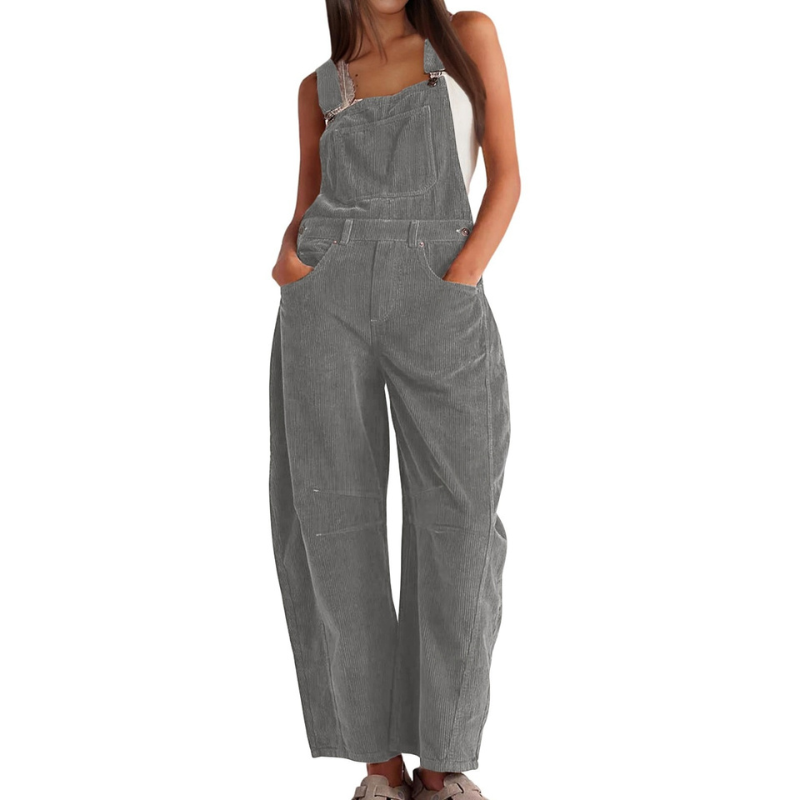 ETHEL™ – Chic Wide-Leg Barrel Jumpsuit