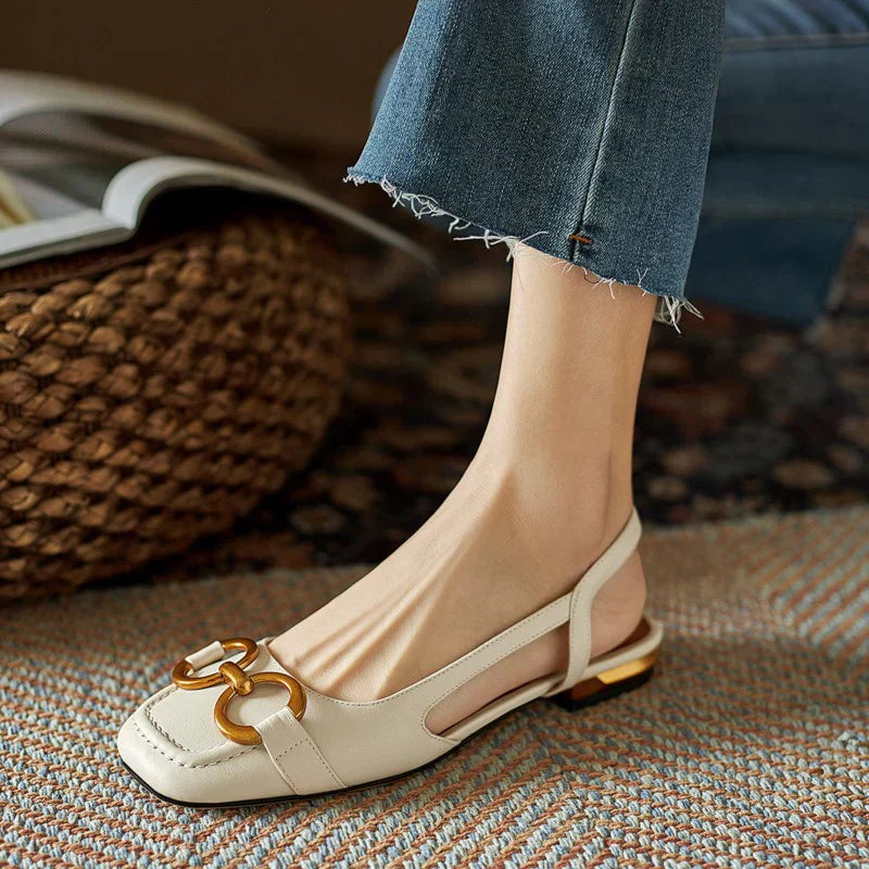 Brenna™ Orthopedic Leather Strappy Sandals