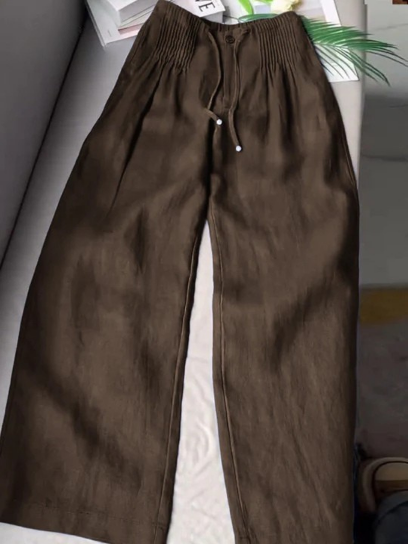 Camille™ - Elegant Wide-Leg Trousers