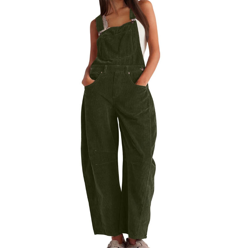 ETHEL™ – Chic Wide-Leg Barrel Jumpsuit
