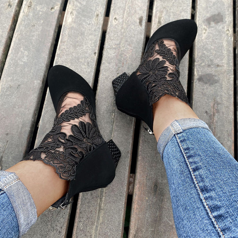 Jane™ - Elegant Summer Lace Pumps