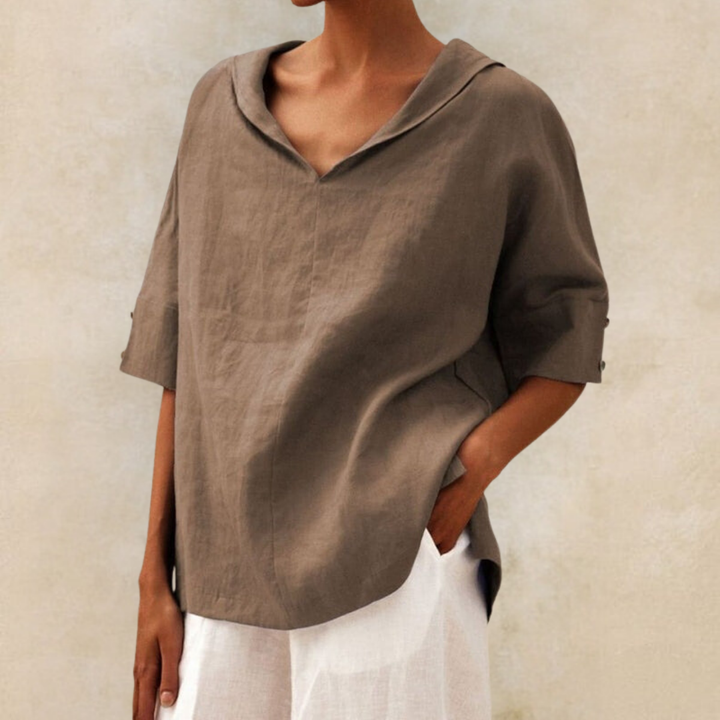 Zoe™ - Casual Loose-Fit Blouse