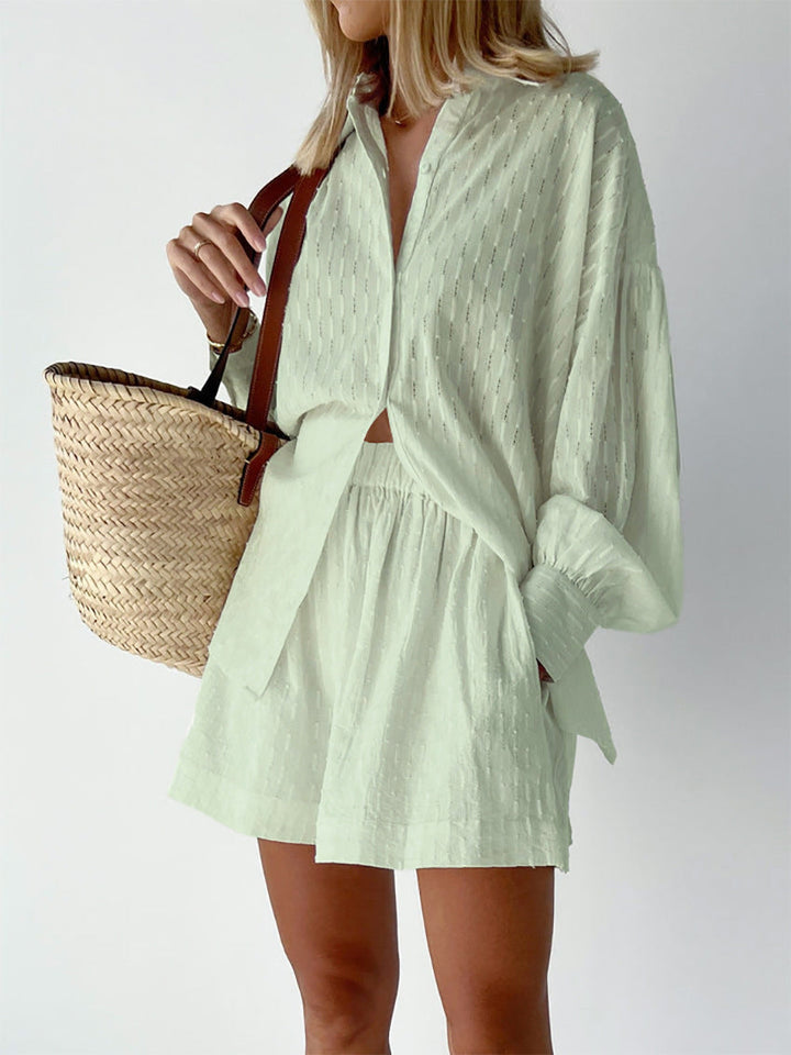 Maud | Stylish Shirt & Shorts Set