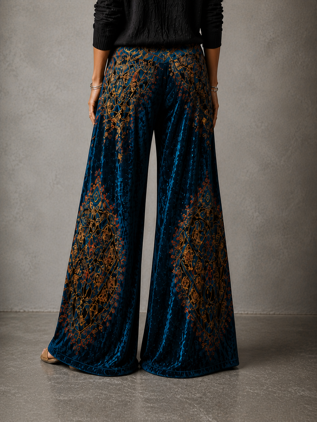 Maude - Coastal Boho™ Relaxed Wide-Leg Pants