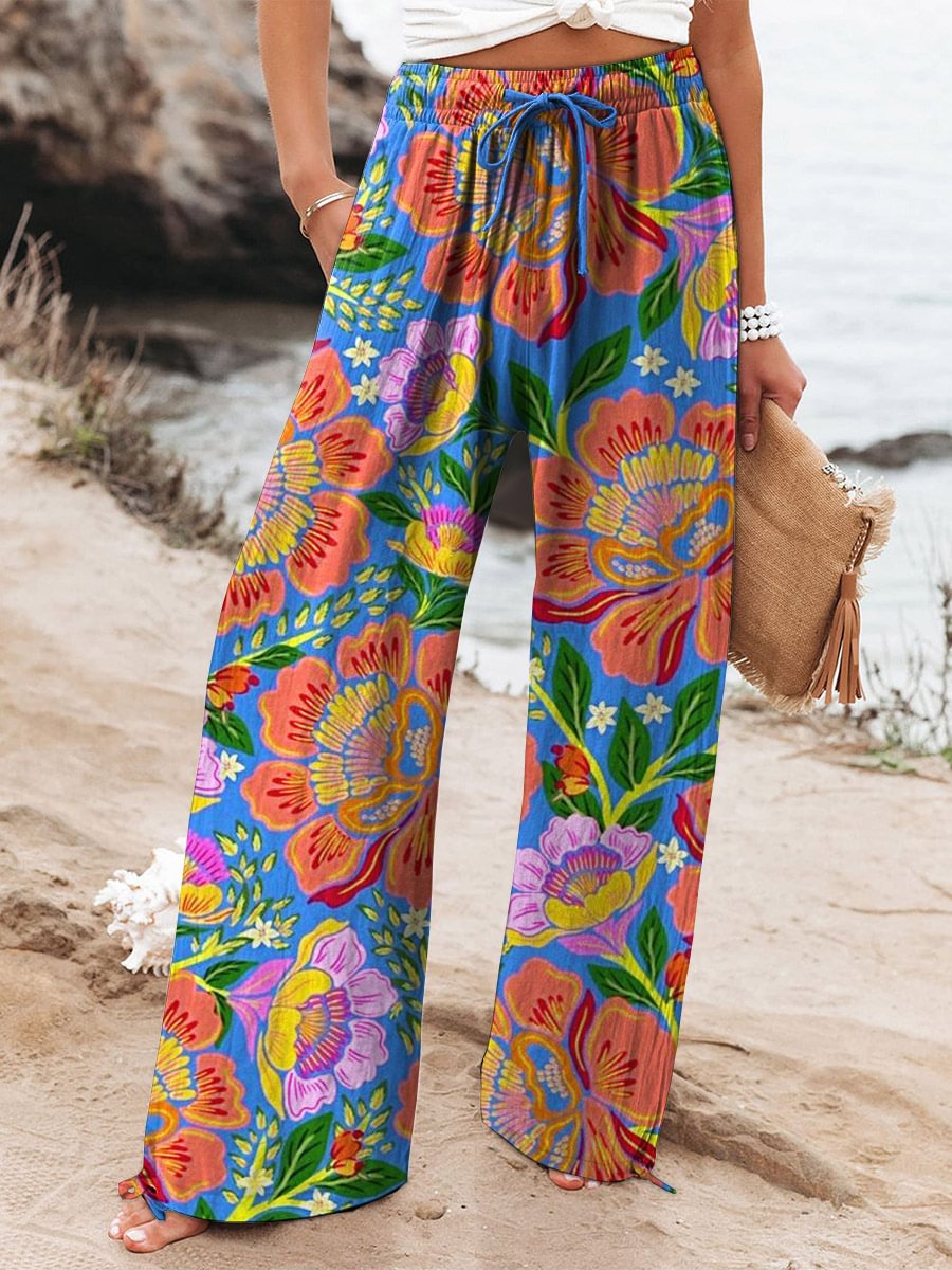Relaxed Fit Wide-Leg Trousers for Ultimate Comfort