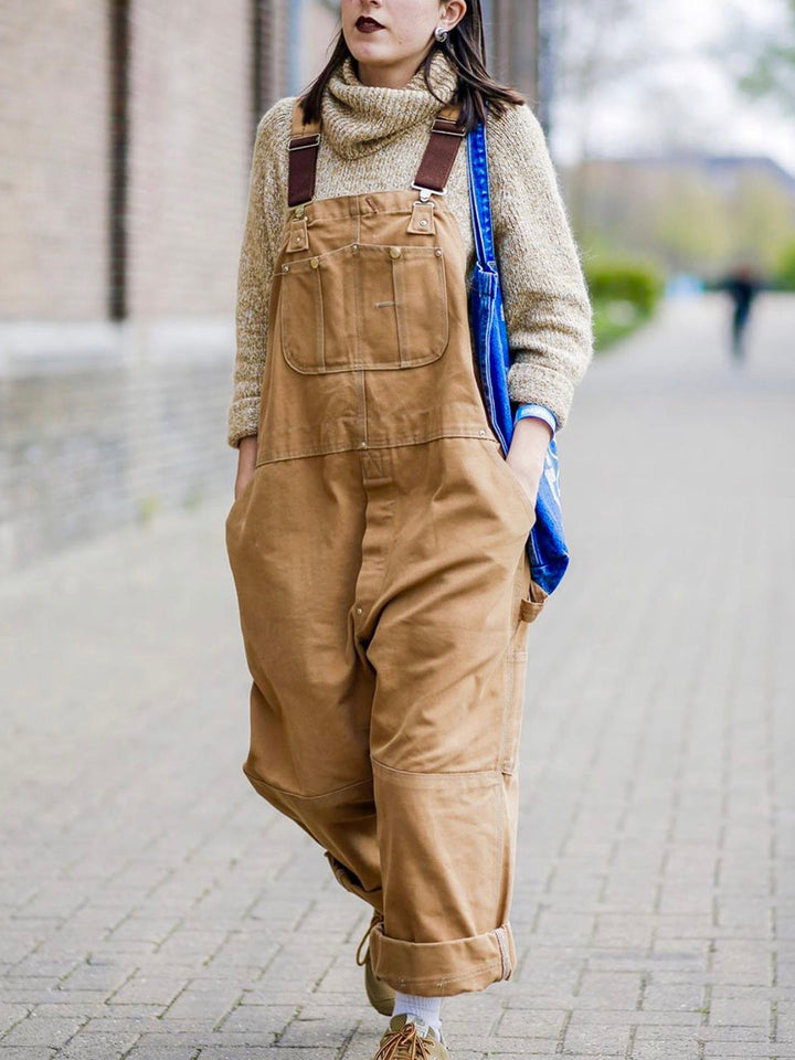 Doris™ – Stylish Canvas Jumpsuit