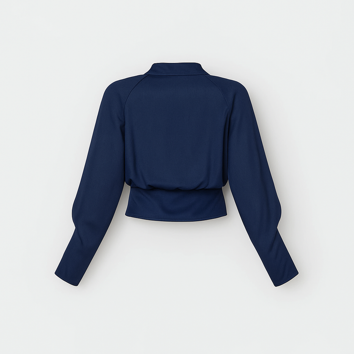 Aria™ - Elegant Puff Sleeved Blouse
