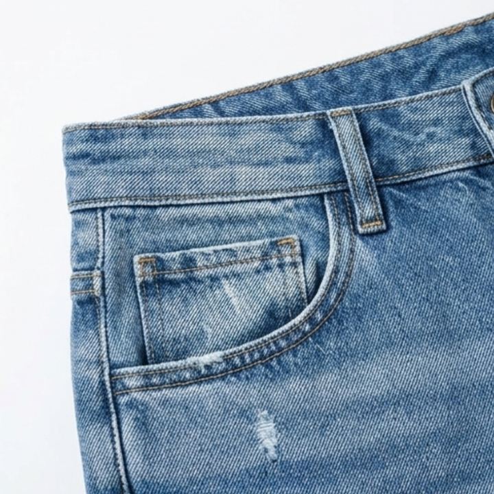 Vivara™ – Vintage-Inspired Cropped Straight Leg Jeans with Fringe