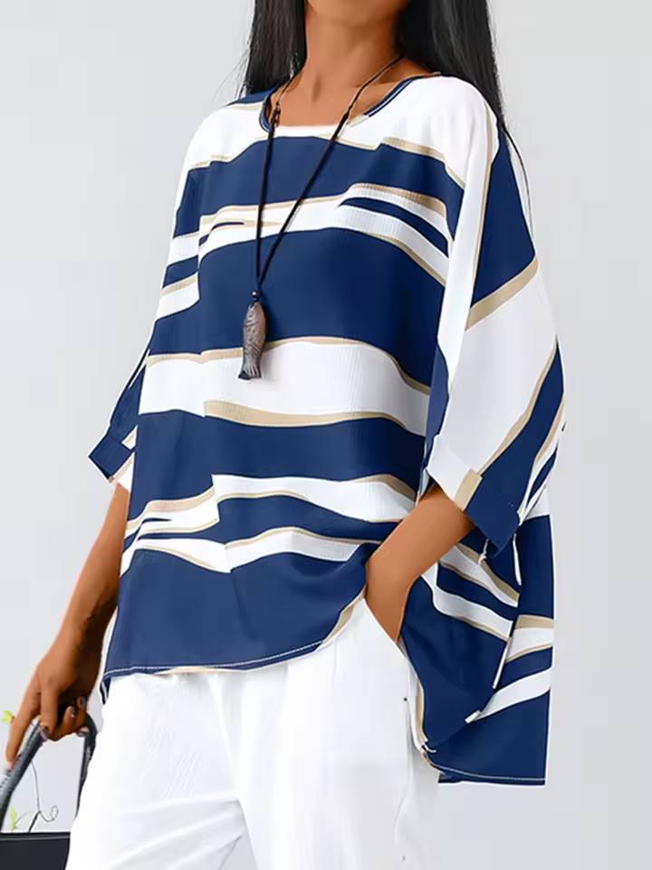 Aria™ - Stylish O Neck Blouse
