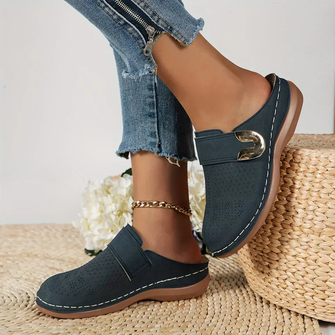 Caprielle™ Chic Shock-Absorbing Heeled Sandals