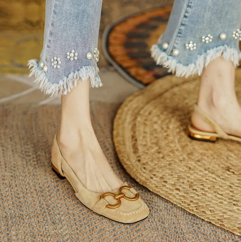 Brenna™ Orthopedic Leather Strappy Sandals