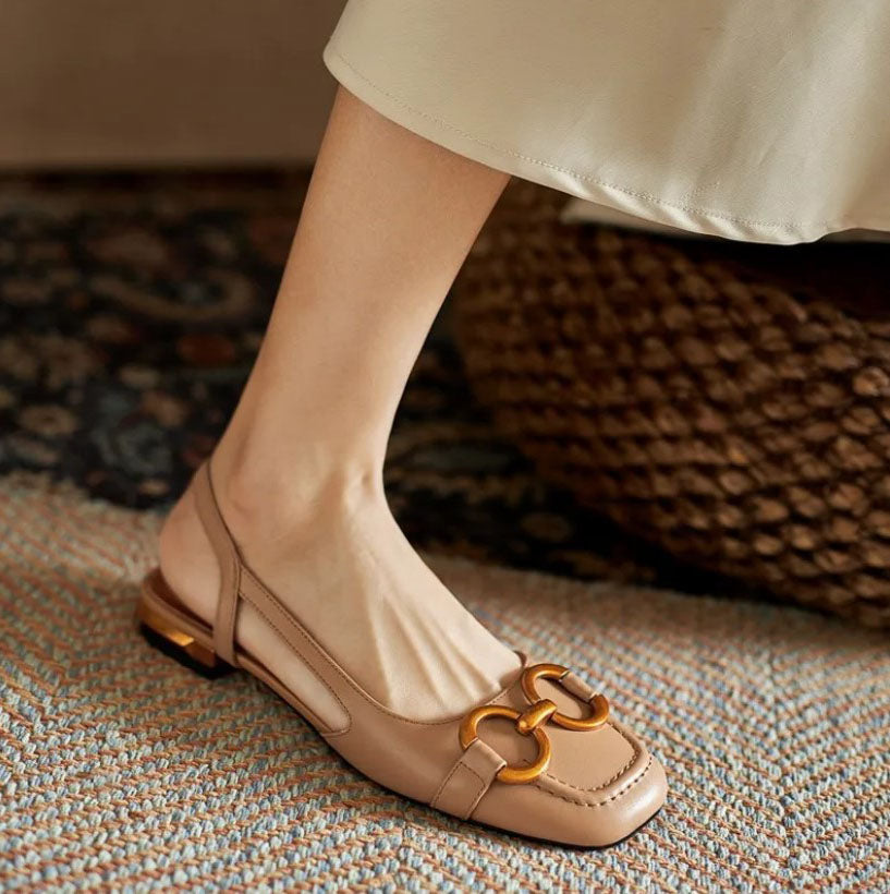Brenna™ Orthopedic Leather Strappy Sandals