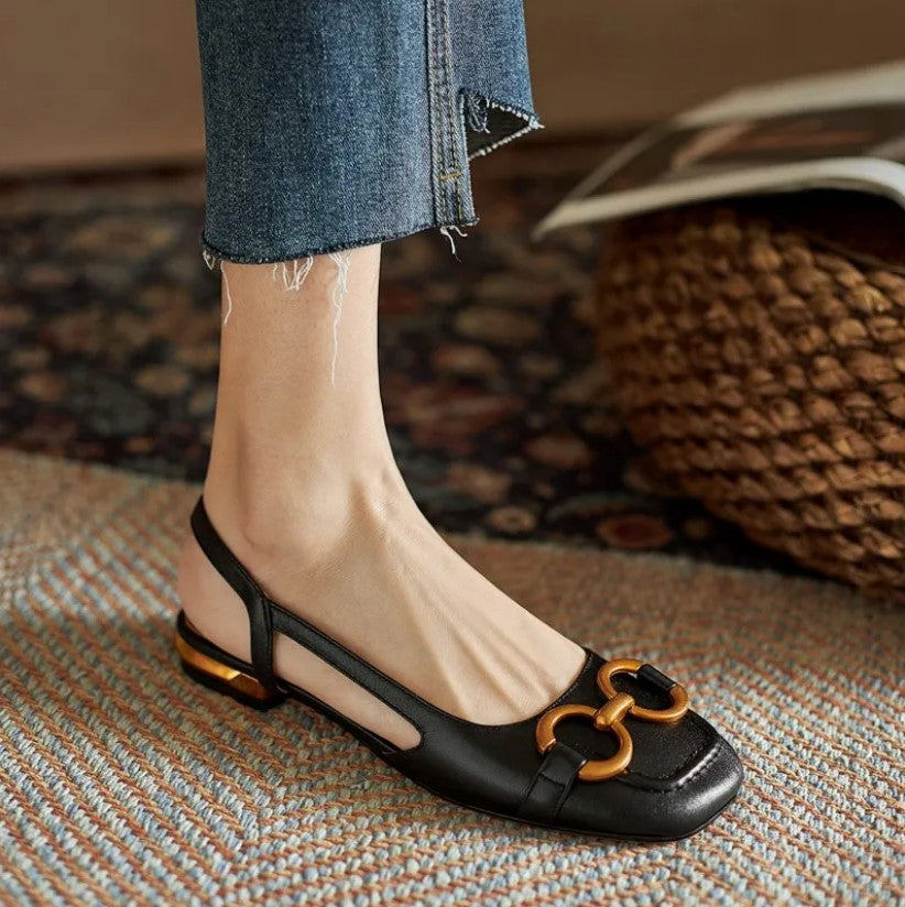 Brenna™ Orthopedic Leather Strappy Sandals