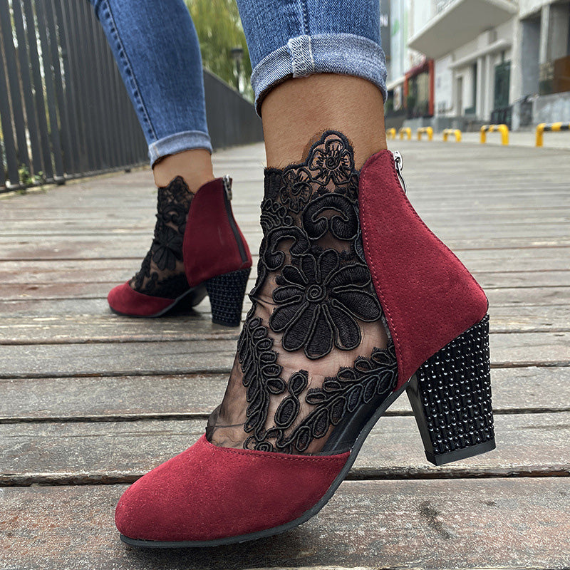 Jane™ - Elegant Summer Lace Pumps