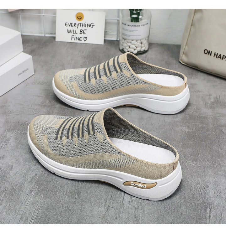 Chic and Breathable Women's Slip-On Mesh Sneakers
