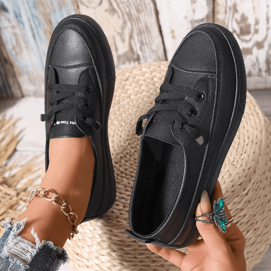 Elise™ – Women’s Lace-Up Orthopedic Flat Shoes