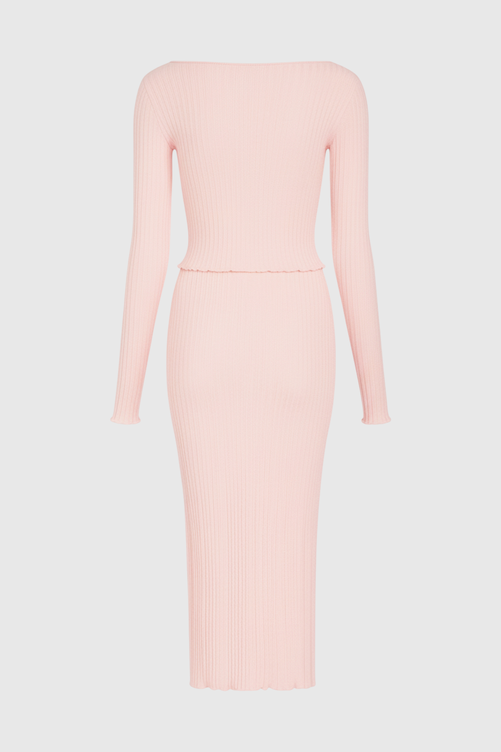 Isabella | Elegant Pink Maxi Skirt Set with Sophisticated Fit - Lumina