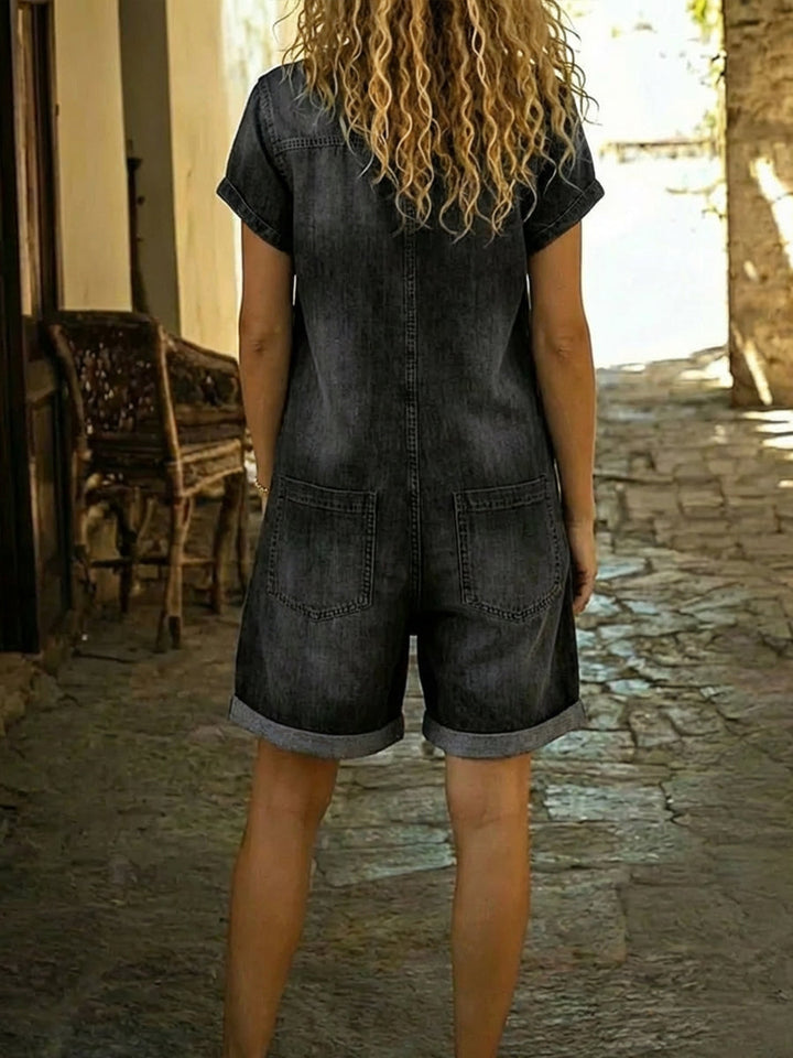 Casual Women's Short Jumpsuit