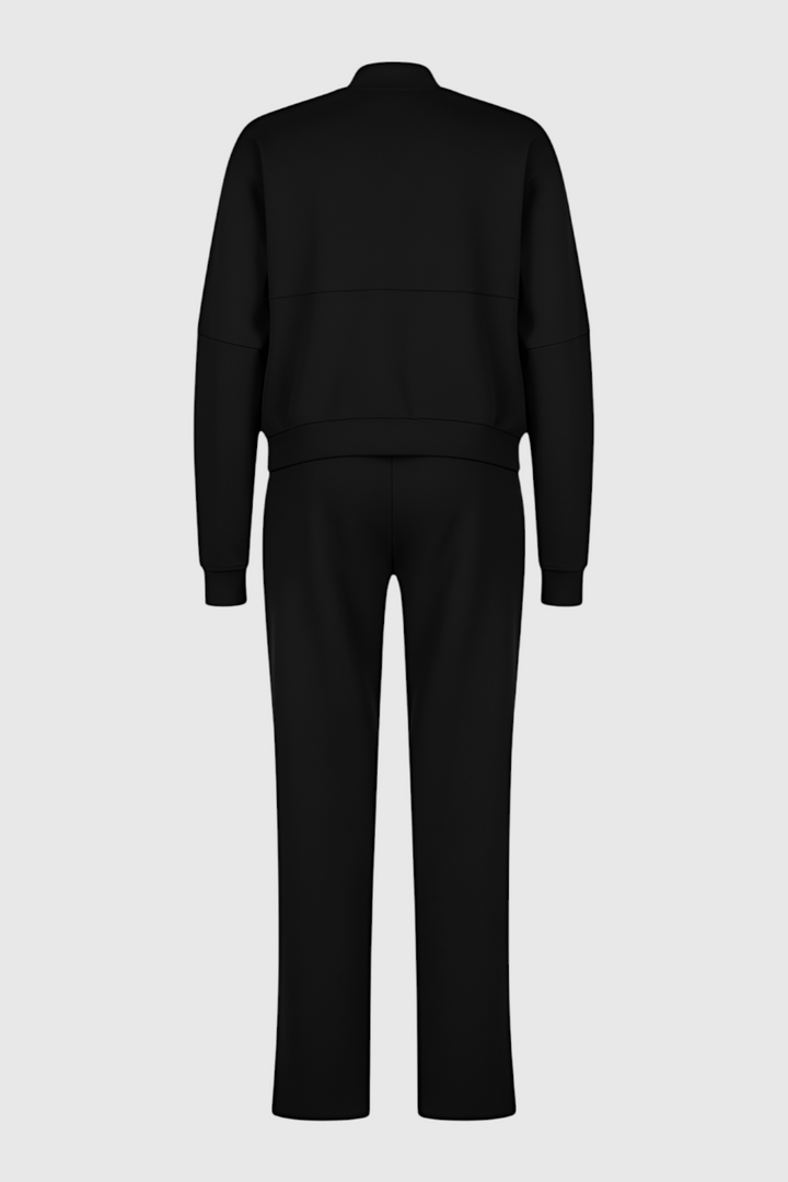 Serena | Modern High Waist Loose Fit Two Piece Pants Set Casual - Lumina