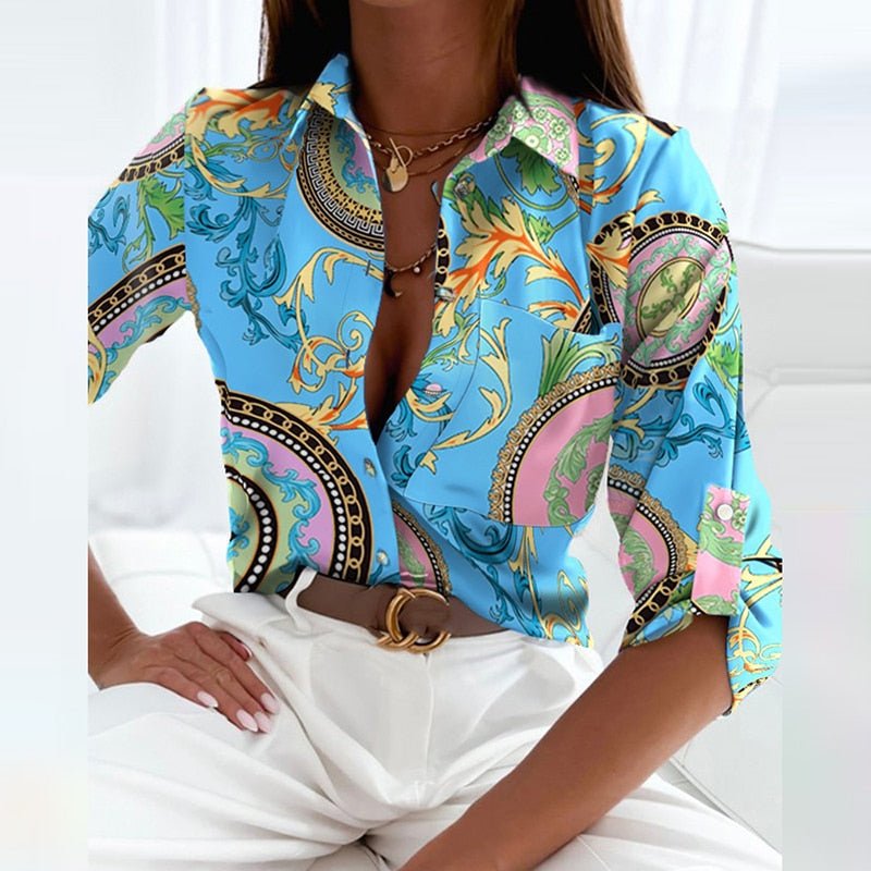 Elisa™ - Classic Collared Blouse